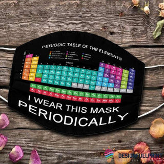 Periodic Table of the Elements  Face Mask 3 Packs HG Cloth Mask
