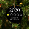 Wouldnt Recommend 2020 Ornament LH