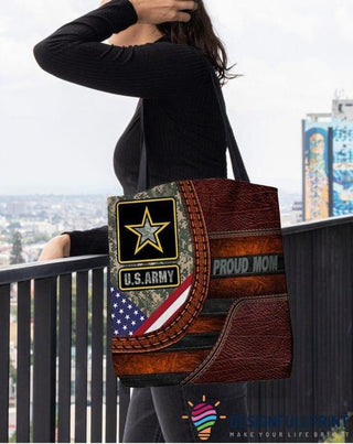 Gift For Army Gift For Mom Army Mom Tote Bag HG Mother Day Gift