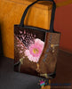 Breast Cancer Awareness Pink Ribbon Tote Bag HG