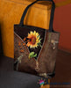 Multiple Sclerosis Awareness Orange Ribbon Tote Bag HG