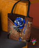Gifts for Police Officers Zurück Die Blue Rose Police Einkaufstasche HG
