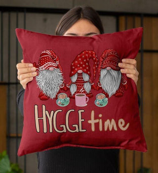 Gnomes Hygge Time XmasPillow HG