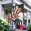 Gift For Veteran Lover Eagle Veteran American Circle Cross God Flag Gold Cross God Flag One Nation Under God US FLag LN Gifts For Dog Lovers