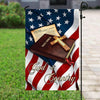 Book God Cross God and Country God Flag One Nation Under God US FLag LN