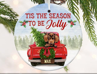 Tis The Season Ornament LH