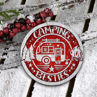 Gift For Camper Camping Ornament LH