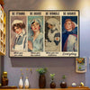 Gifts For Nurses Strong Brave Humble And Badass Nurses Horizontal Poster PA