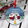Gift For Camper Camping Besties Ornament LH