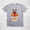 Antidepressant Peeking Color Bulldog Tshirt