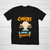 A Baby Is Brewing Baby Shower Gift Personalized Tshirt
