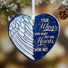 Your Wings Heart Ornament LH