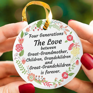 Four Generations Ornament LH
