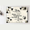This Home Is Filled With Kisses And Love Canvas