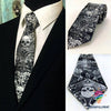 Skull Gift Skull Flower Tie HG