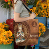 Gift For Hippie Personalized Yoga  Hippie Tote Bag HG