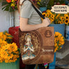 Gift For Hippie Personalized Yoga  Hippie Tote Bag HG