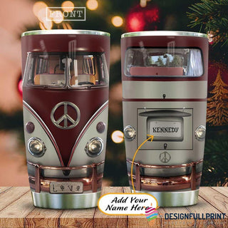 Gift For Hippie Hippie Bus Tumbler LN