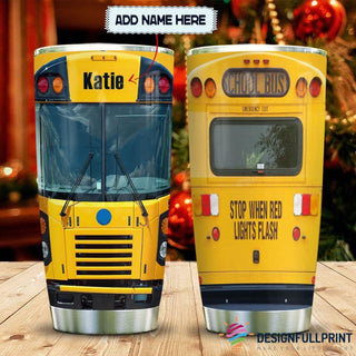 Bus Driver Personalized Tumbler LN