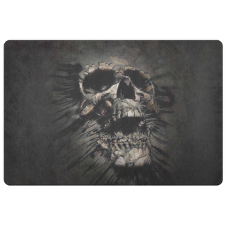 Rip Through Skull Door Mat