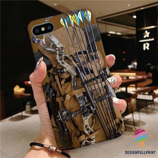 Gift For Hunting Lover Hunting Phone Case Bow Phone Case LH