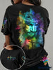 Gift For Christian Faith Over Fear Shirt T Shirt LH Jesus Loves You Shirt Gift For Christian