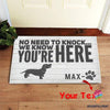 Dachshund Doormat LH Gifts For Dog Lovers