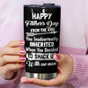 Gift For Dad Happy Father's Day From The Kid Tumbler LN
