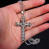 Viking Athelstan's Cross Ragnar Necklace - designfullprint