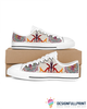 Yoga Mandala Lowtop Canvas Shoes NHD