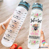 Just A Girl Who Loves Photography Water Track Bottle NHD