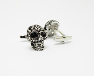 Elegant Skull Cuff Links - designfullprint