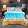 Summer Bedding Set Beach Starfish Print Memory Foam Starfish On The Beach In Dream Bedding Set HG