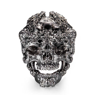 Zinc Alloy Skull Vintage Punk Hip Hop Rings
