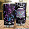 Gift For Hippie A Little Hippie Dreamcatcher Personalized Tumbler NHD