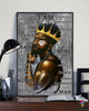Black Pride Strong Black King Black Pride Wall Canvas HG Proud Of My Melanin Black Power Movement History HG