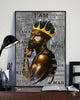 Black Pride Strong Black King Black Pride Wall Canvas HG Proud Of My Melanin Black Power Movement History