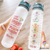 Crocheter Gift Just Wanna Crochet Personalized Water Track Bottle NHD