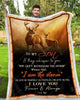 Gift For Dad Blanket Deer- To My Son I Love You(Dad)