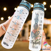 Gift For Elephant Lover Just A Girl Who Loves Elephants Personalized Water Track Bottle NHD