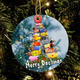 DACHSHUND Ornament LH