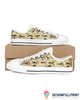 I Am A Hair Dresser Scissors Printed LowTop Canvas Shoes NHD
