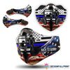 Back The Blue Back To Work Sport Cloth Mask HG