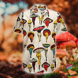 Gift For Hippie Hippie Hawaiian Shirt Aloha Shirt Mushroom LH