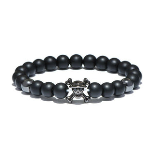 Gothic Pirate Skull Stone Bracelets