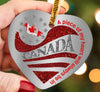 Canada Ornament A Piece Of My Heart LH