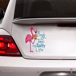 Flamingo Car Sticker NH