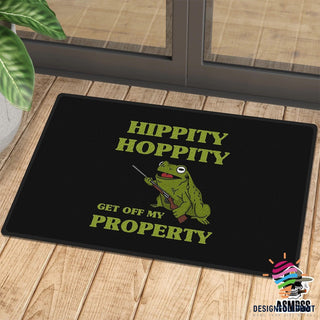 Hippity Hoppity Doormat Front Door Mat LH