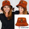 Orange Bee Bucket Hat LN