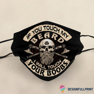 Funny Mask Beard Mask Cloth Mask Face Mask LH Gifts For Men
